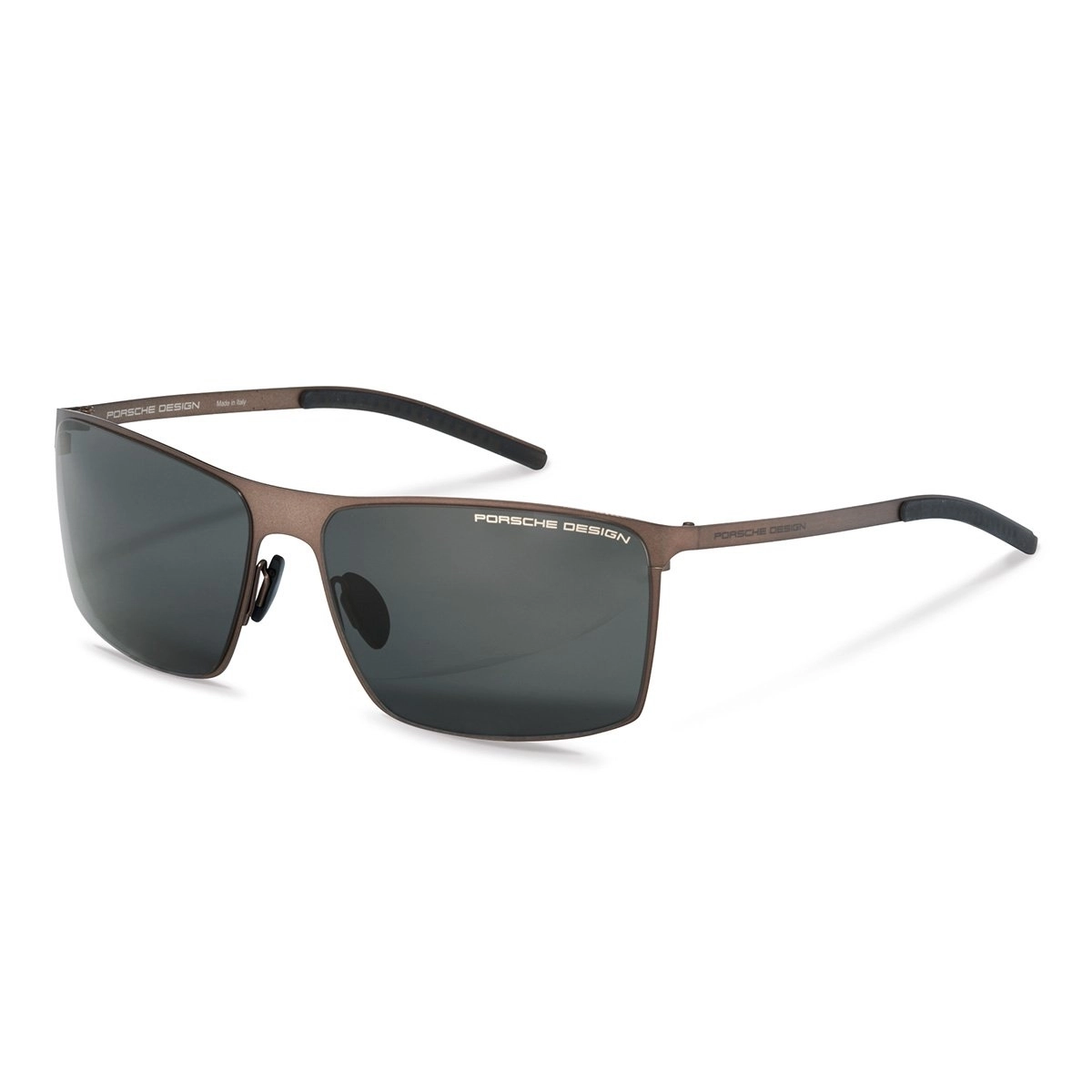 Porsche Design P8667 B 64 Erkek Metalik Güneş Gözlüğü